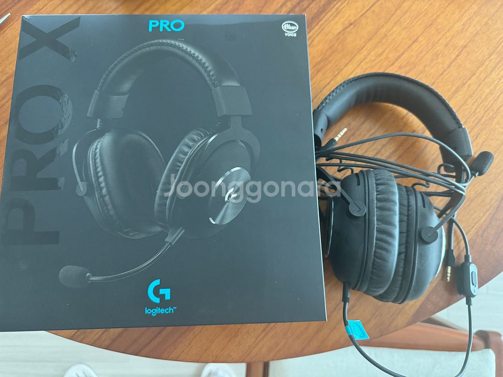(거의새것)로지텍 g pro x 유선 헤드셋--0
