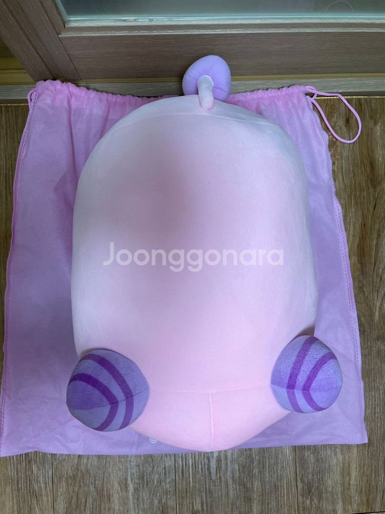메이플스토리 핑크빈 허그쿠션 새상품--2