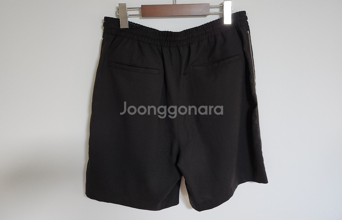 [46] 준지 사이드 지퍼 반바지 팬츠--5