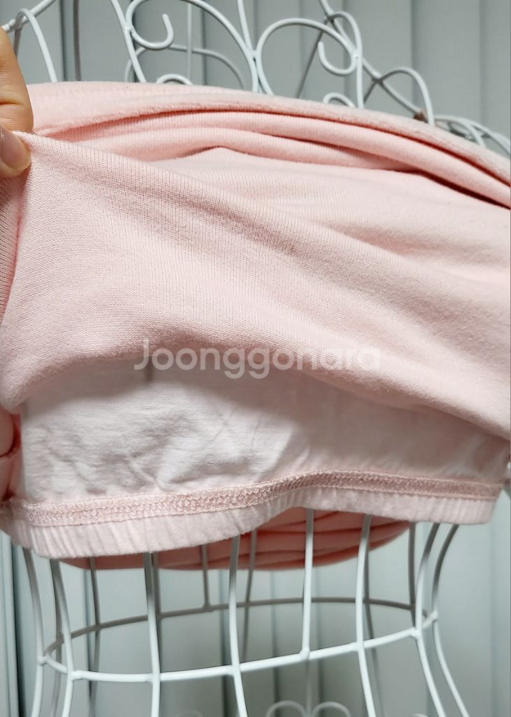 쥬시꾸뛰르 벨루어 베이비 핑크 나시 S--7