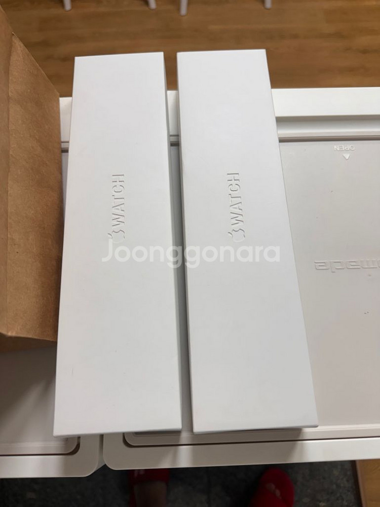 애플워치7 41mm 미드나이트 알루 wifi 전투용--6