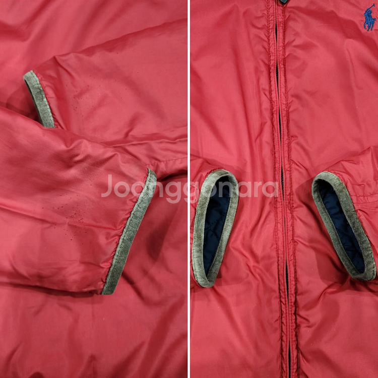 폴로 랄프로렌 리버시블 퀼팅 퀄팅 자켓 S--8