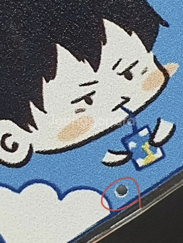 하이큐 카게야마 오사무 아크릴 키링 비공굿 치미케모룩업--1