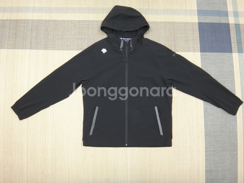 (2XL) 데상트 남성 기본형 우븐 바람막이 자켓--1