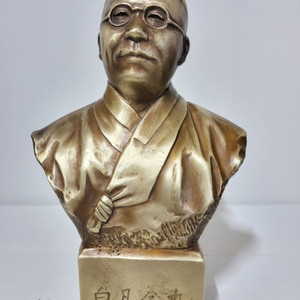 황동 김구 높이26cm