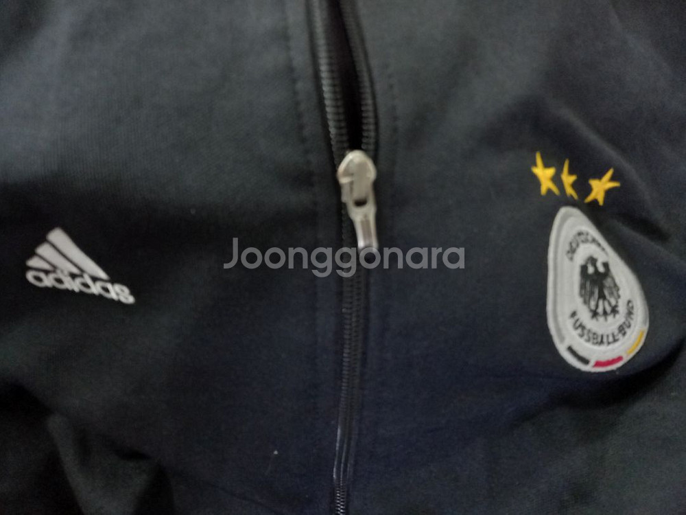 아디다스 희귀 독일 검흰 블랙 트랙탑 져지집업 100--1