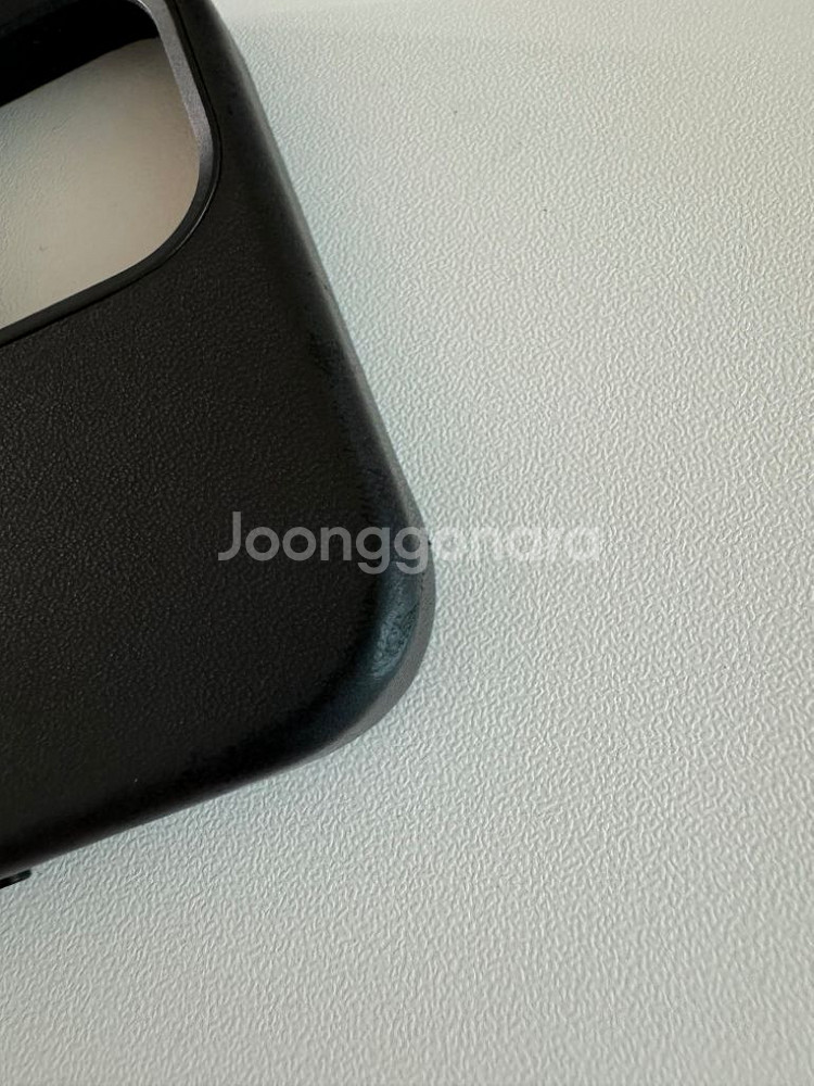 아이폰12프로 애플정품 가죽케이스--3