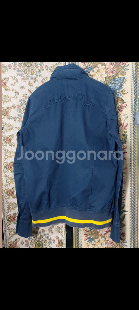 85 나이키 치노 카고 블루종 자켓--1