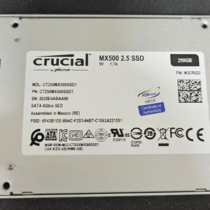 마이크론 Crucial MX500 SSD (250GB)