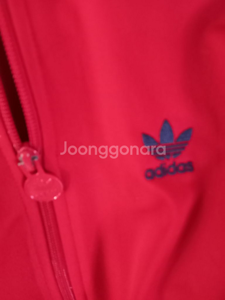 아디다스 유로파 레드 네이비 트랙탑 저지 져지집업 90--2