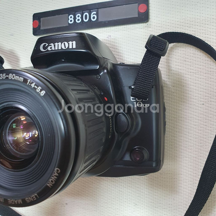캐논 EOS 10 QD 필름카메라 35~80 줌렌즈--1