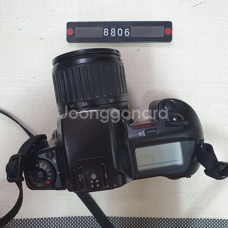 캐논 EOS 10 QD 필름카메라 35~80 줌렌즈--2