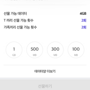 skt 데이터 2기가 2GB