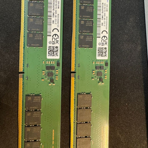 ddr5 5600 삼성램 두개 32gb 일괄팝니다