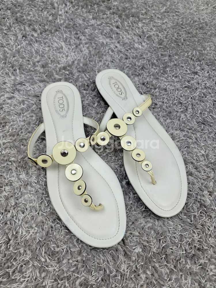 정품] TODS 토스 쪼리 샌들 슬리퍼 EU37/240--1