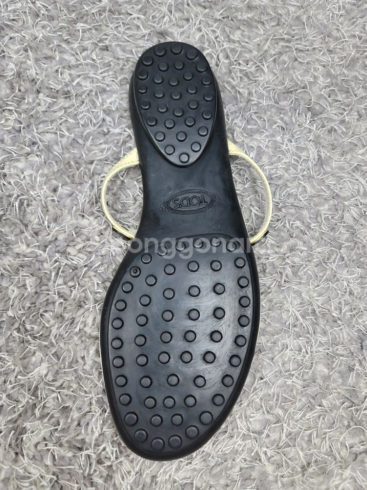 정품] TODS 토스 쪼리 샌들 슬리퍼 EU37/240--5