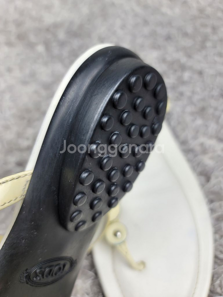 정품] TODS 토스 쪼리 샌들 슬리퍼 EU37/240--6