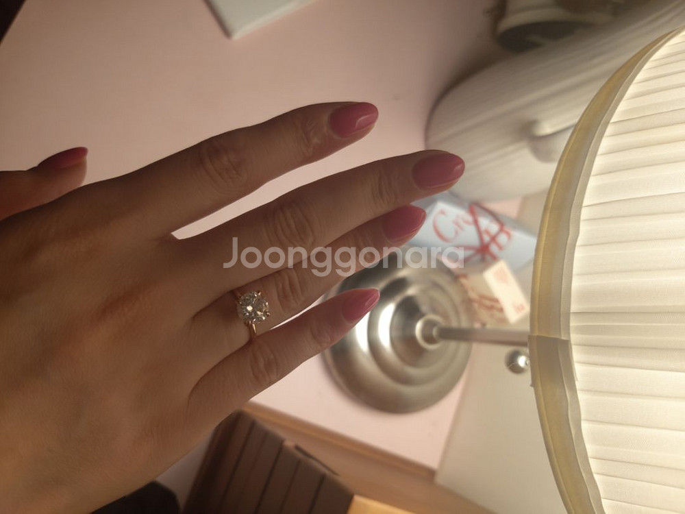 모이사나이트 라운드컷 2캐럿--4