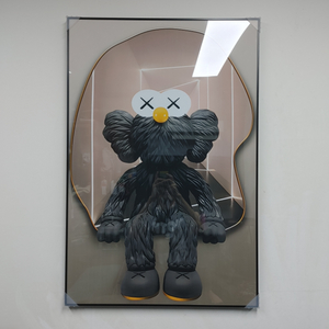 카우스액자 kaws 거실액자 그림액자 인테리어소품 액자