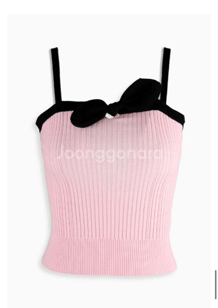 마이아이코 BonBon ribbon sleeveless--1