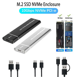 Portable NVMe M2 1TB SSD