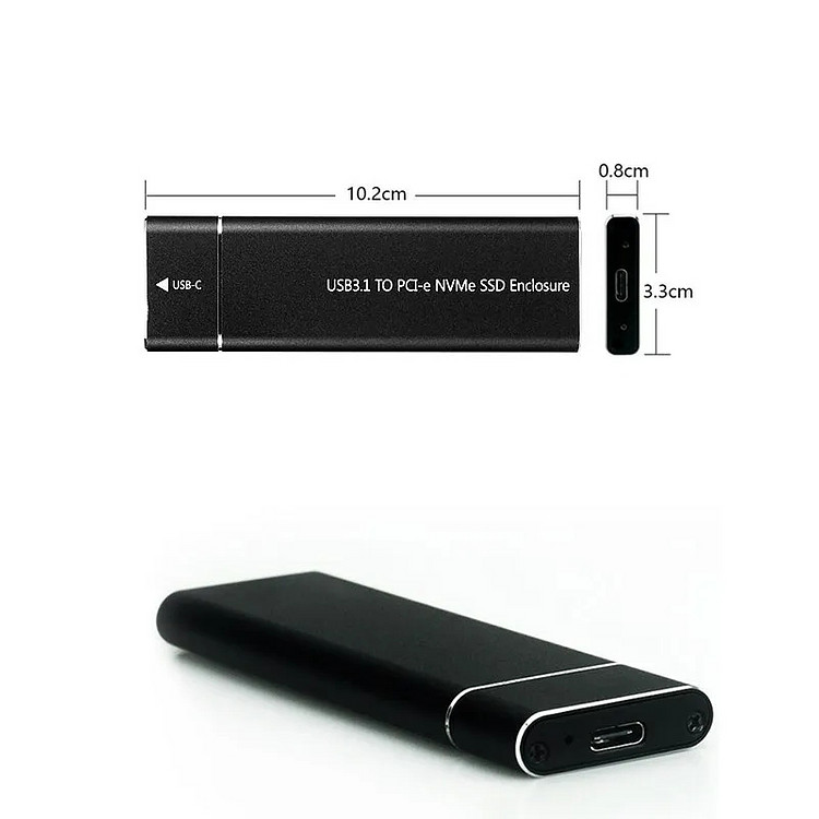 Portable NVMe M2 1TB SSD--4