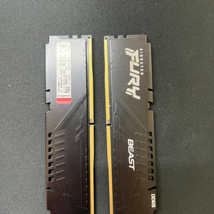 킹스톤 퓨리 비스트 ddr5 16g 2개 32gb 팝