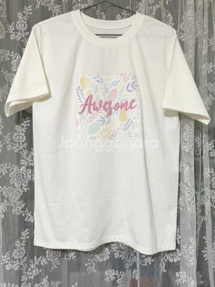 (새상품) 여성 레터링 티셔츠--2