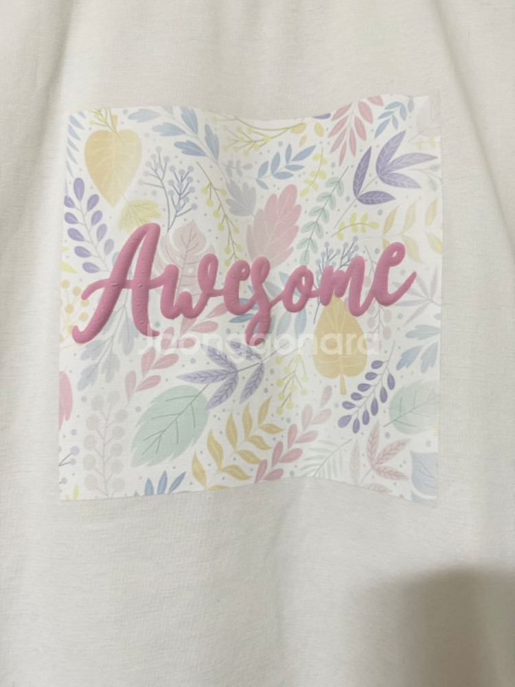 (새상품) 여성 레터링 티셔츠--3