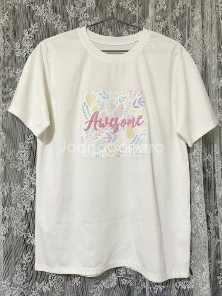 (새상품) 여성 레터링 티셔츠--1