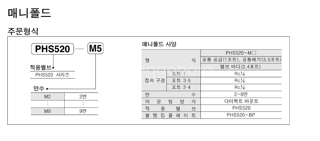 에어 매니폴드블럭--2