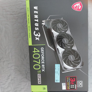 4070ti super 벤투스3x 5월말구매 거의사용x