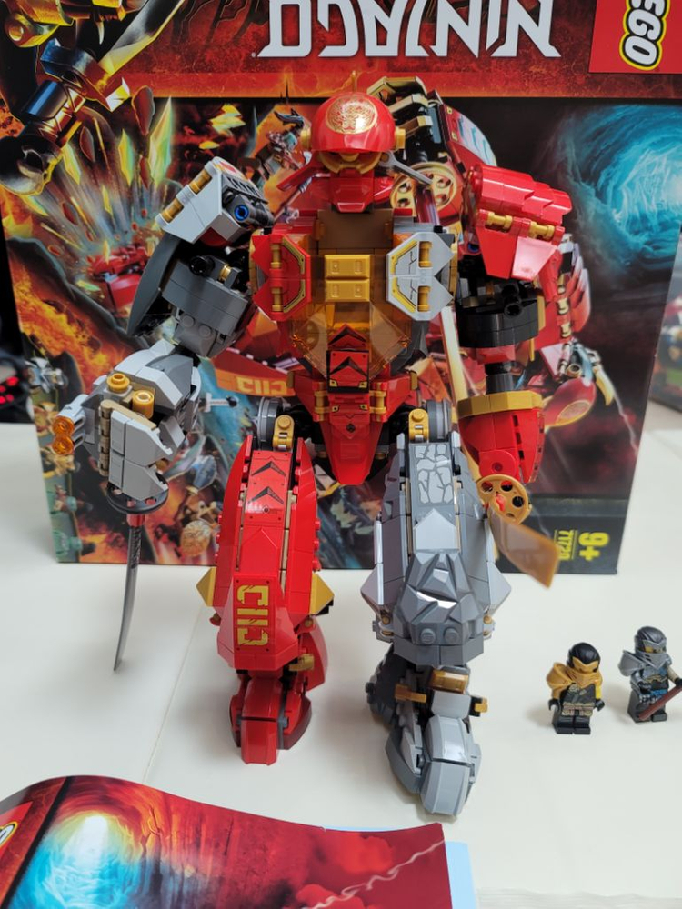 레고 71720 파이어 스톤 로봇--2