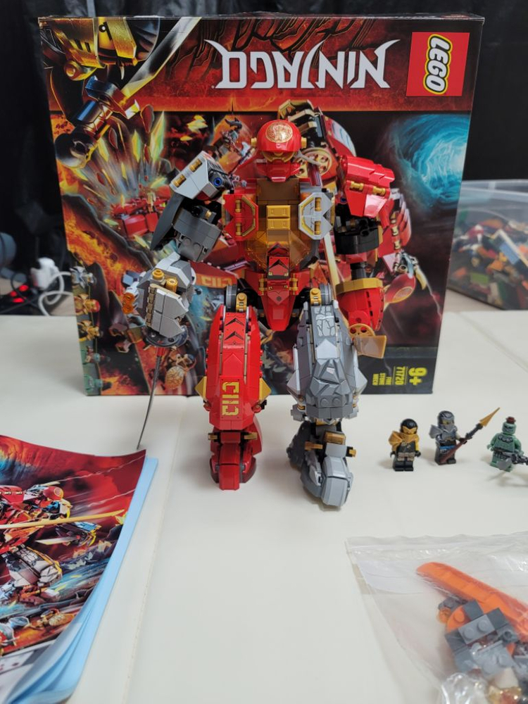 레고 71720 파이어 스톤 로봇--1