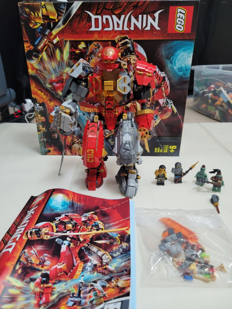 레고 71720 파이어 스톤 로봇--3