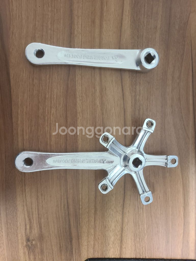 라이트프로 크랭크 사각비비 170mm 실버--1