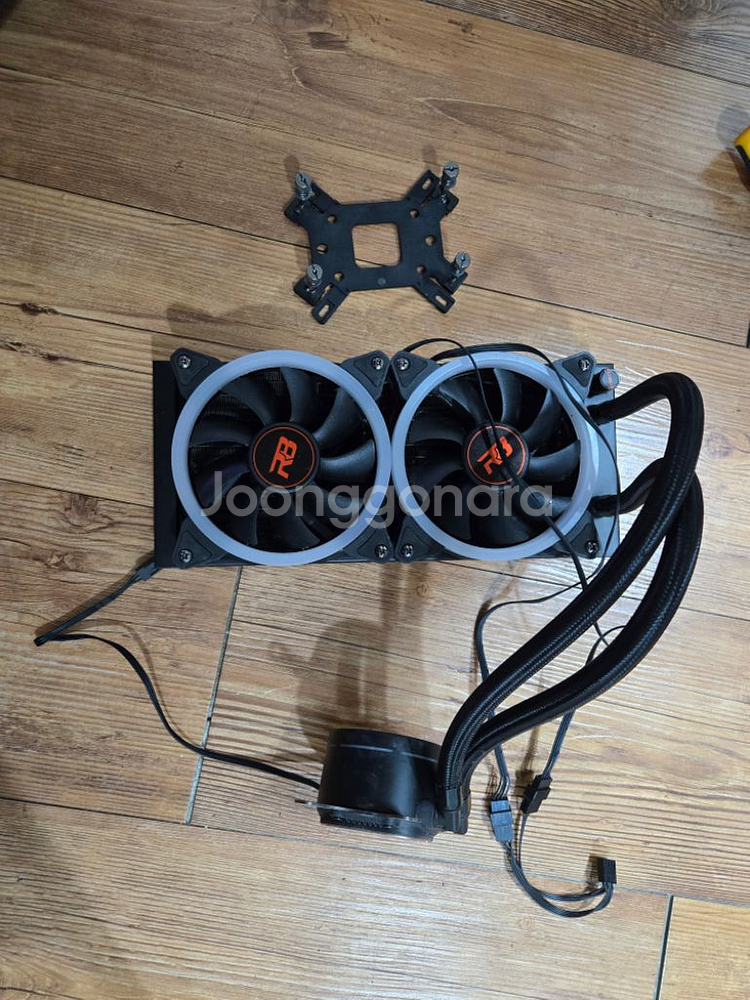 이엠택 레드빗 120mm 2열 수냉쿨러--0