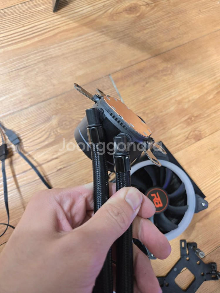 이엠택 레드빗 120mm 2열 수냉쿨러--1
