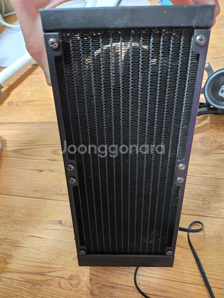 이엠택 레드빗 120mm 2열 수냉쿨러--4