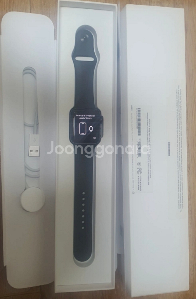 애플워치3 42mm 배터리100% 기스없음--3