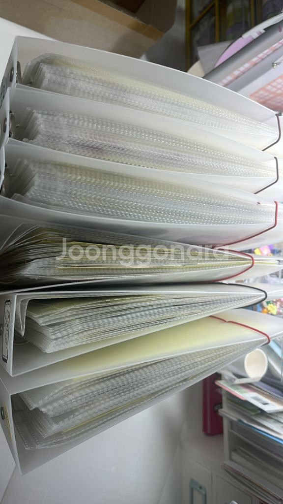 급처)다꾸 인스소품 바인더6권 꽃 나비 빈티지--9
