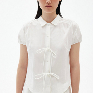 알테 블라우스 alte knoted blouse