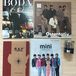 b.a.p 비에이피 앨범 화보집 투어 dvd 공식 키트