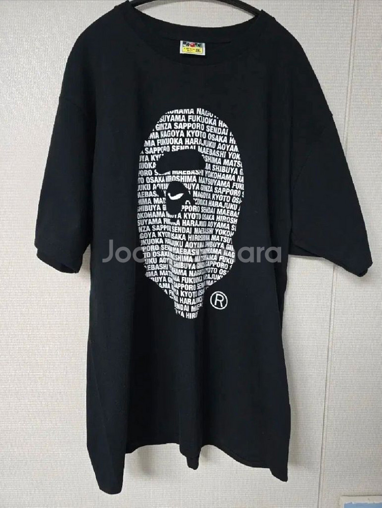 베이프 제팬에이프 헤드 반팔 xxl bape--1
