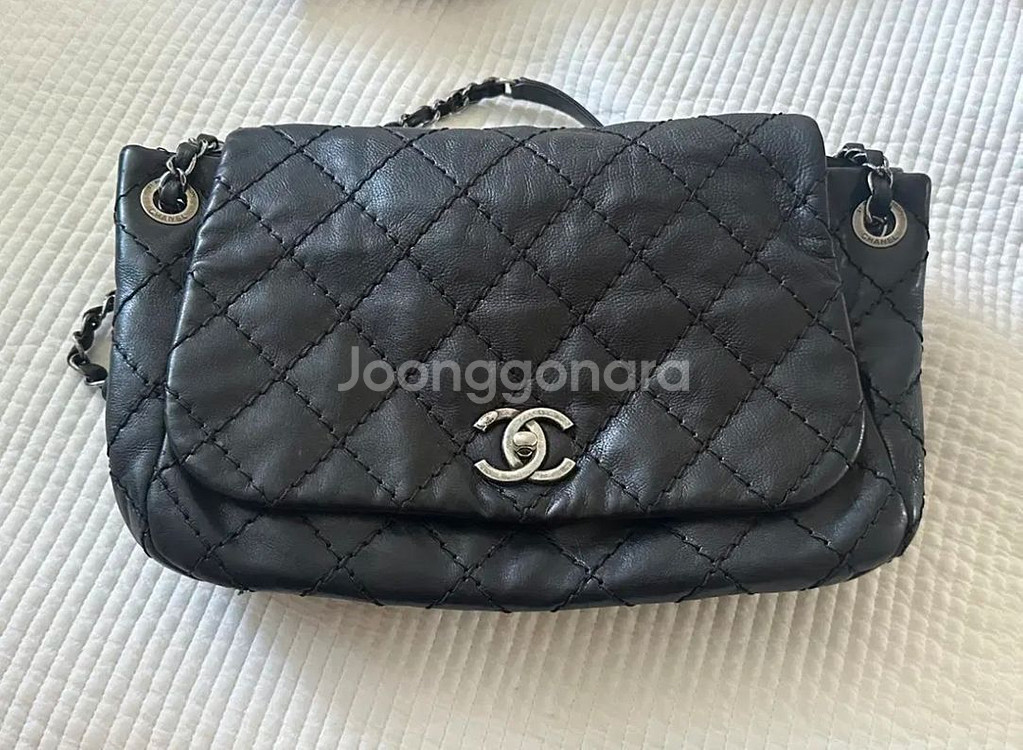 샤넬 빈티지 플립백--1