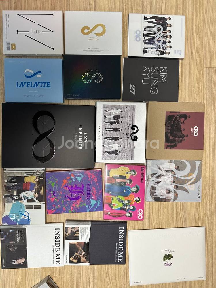 여봉1, 여봉2, 인피니트 앨범 17종 외 굿즈 일괄--1
