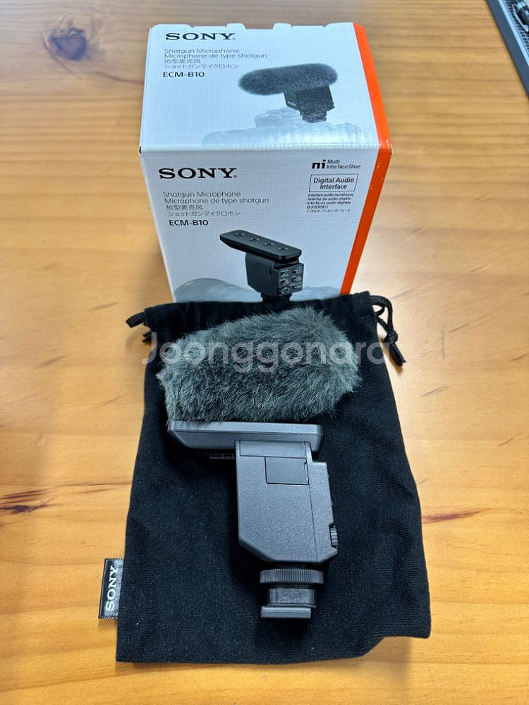 소니 mi슈 ecm b10 마이크 팝니다--3