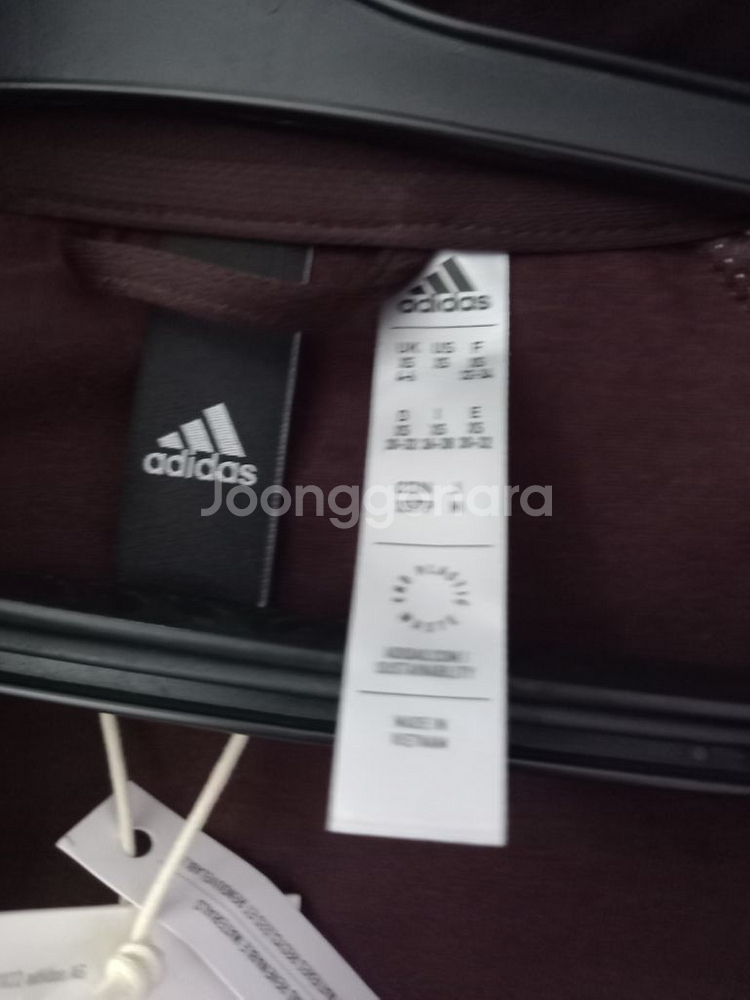 새상품 아디다스 희귀 마룬 브라운 트랙탑 져지집업85--4