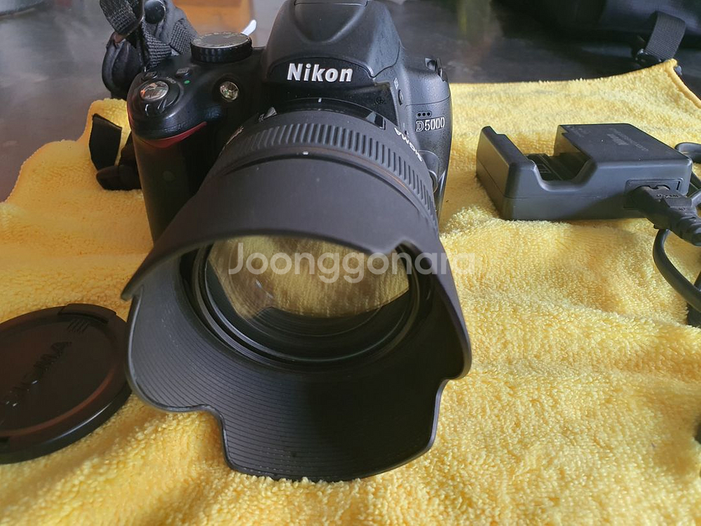 Nikon 니콘 d5000 DSLR+ 렌즈 2+플레쉬--3