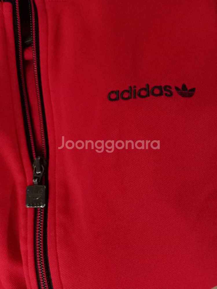 아디다스 대장급 빨검 레드 트랙탑 저지 져지집업 95--2